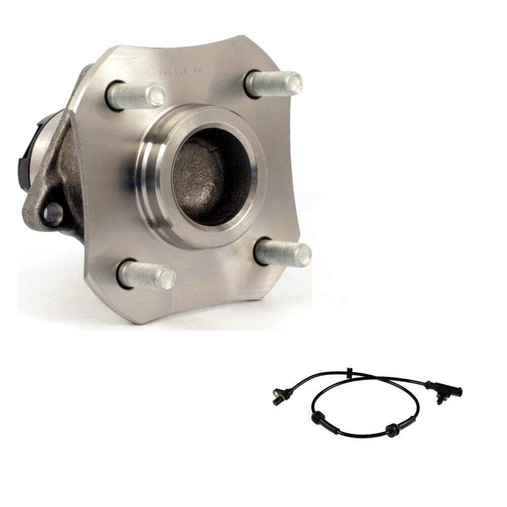 Wheel Hub Bearing And ABS Sensor Rear Kit For Nissan Versa with Harness