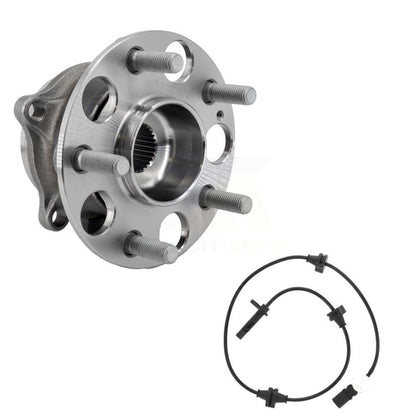 Wheel Hub Bearing Sensor Rear Kit For Acura MDX SH-AWD with AWD 3.5L 4-Wheel ABS