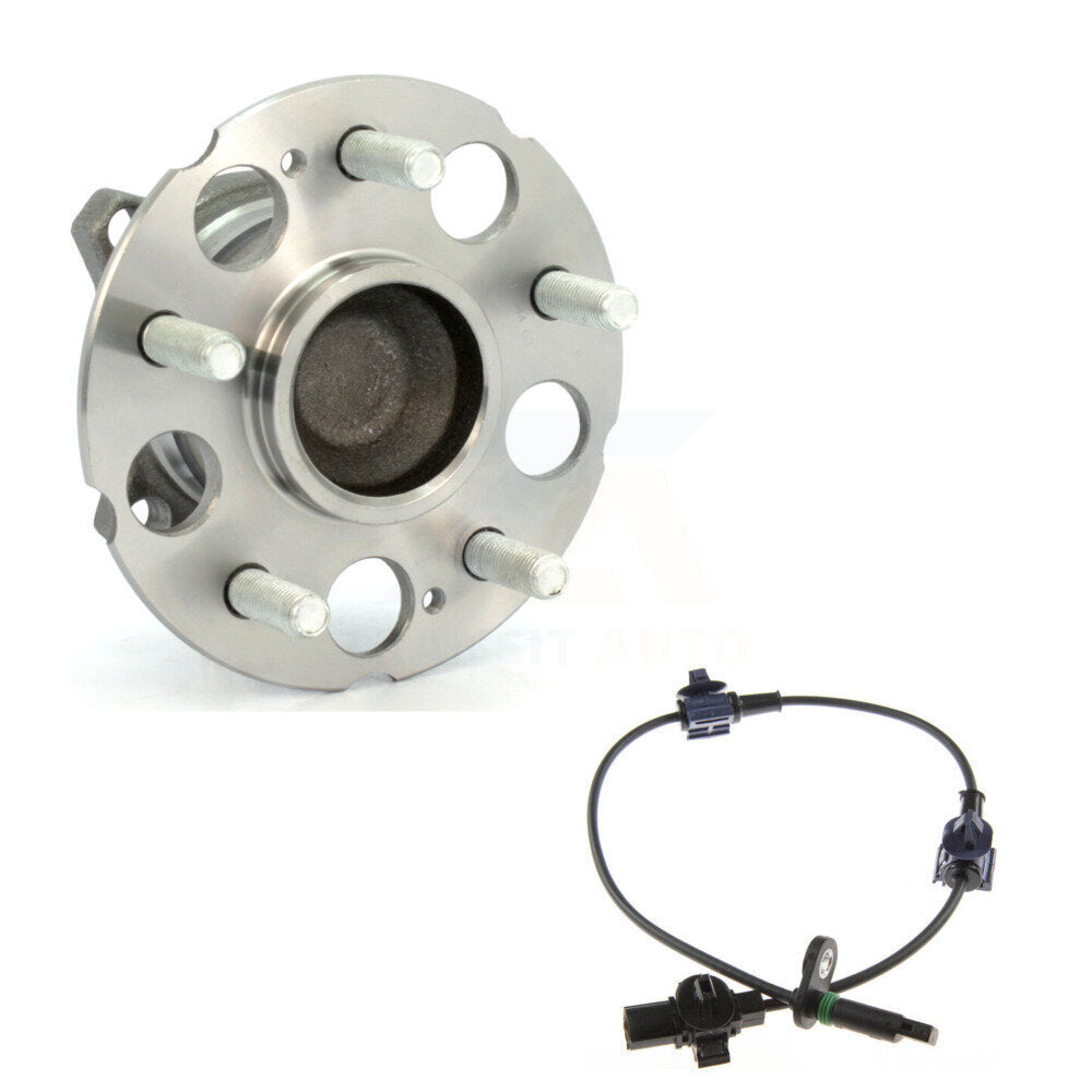 Wheel Hub Bearing Sensor Rear Kit For 07-11 Honda CR-V FWD with 2.4L 4-Wheel ABS