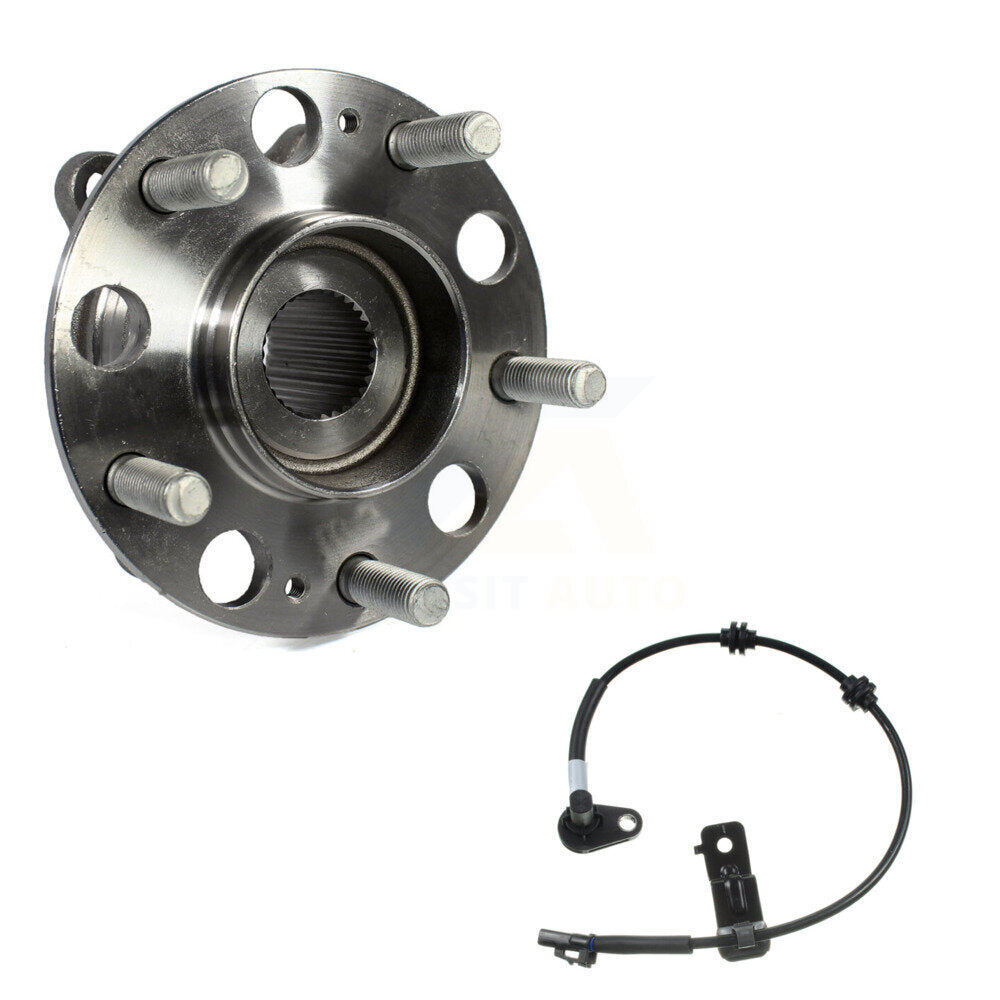 Wheel Hub Bearing And ABS Sensor Rear Kit For Hyundai Genesis Coupe with Harness
