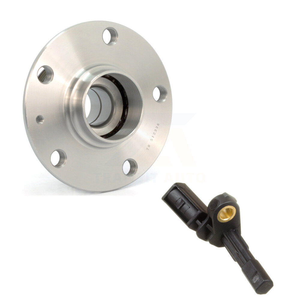 Wheel Hub Bearing & ABS Sensor Rear Kit For Volkswagen Rabbit Beetle Audi A3 GTI