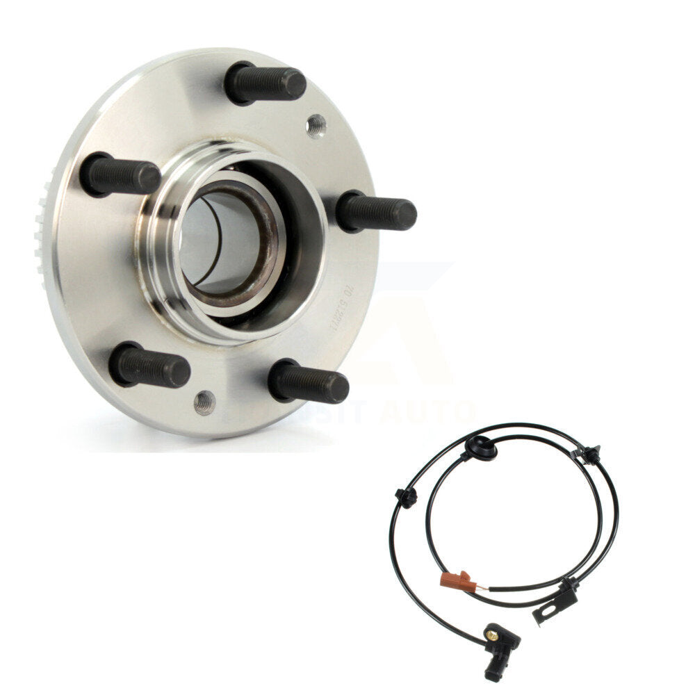 Wheel Hub Bearing ABS Sensor Rear Kit For Ford Fusion Lincoln MKZ Zephyr Mercury