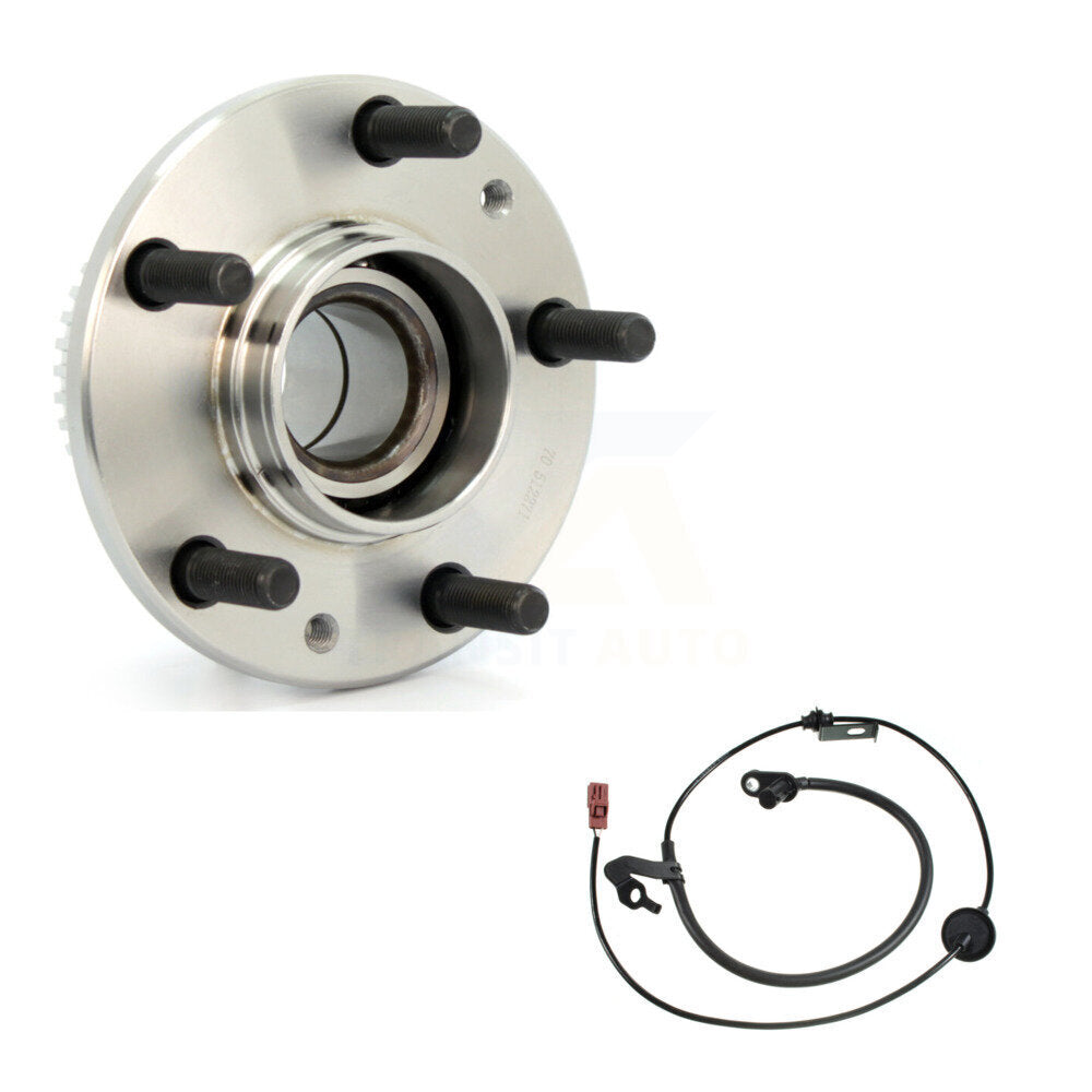 Wheel Hub Bearing And ABS Sensor Rear Kit For 2007 Mercury Milan with Harness