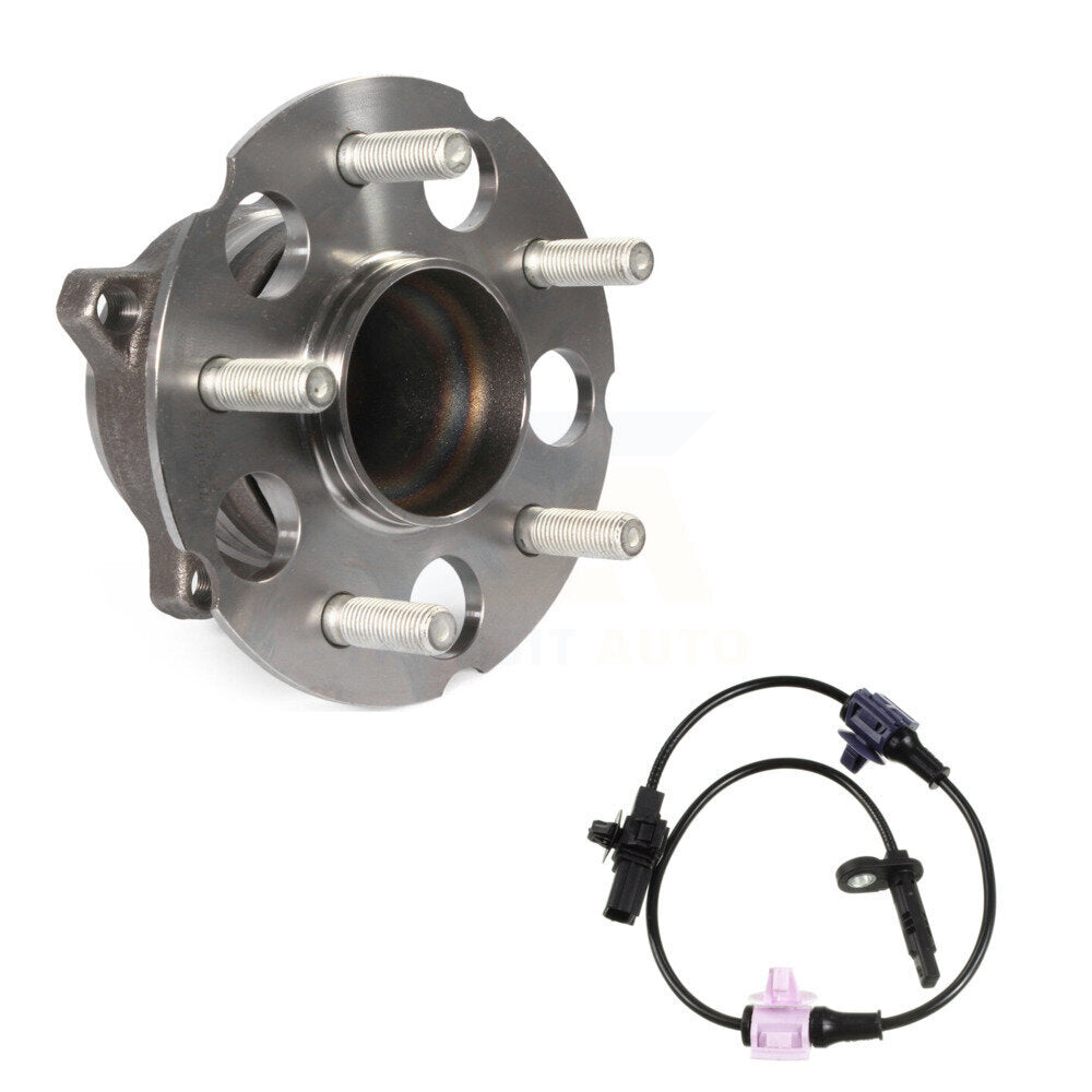 Wheel Hub Bearing Sensor Rear Kit For 13-16 Honda CR-V FWD with 2.4L 4-Wheel ABS