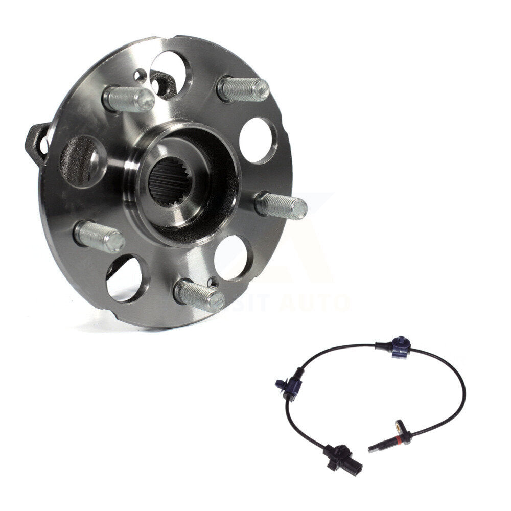 Wheel Hub Bearing Sensor Rear Kit For 2012 Honda CR-V AWD with 2.4L 4-Wheel ABS