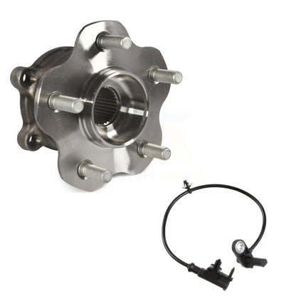 Wheel Hub Bearing And ABS Sensor Rear Kit For INFINITI G37 EX35 Nissan 370Z