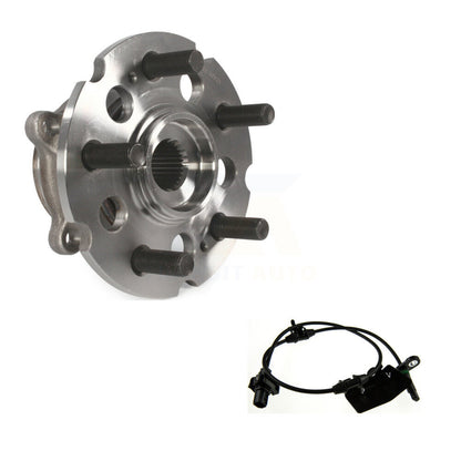 Wheel Hub Bearing ABS Sensor Rear Kit For Honda Pilot AWD with 3.5L 4-Wheel