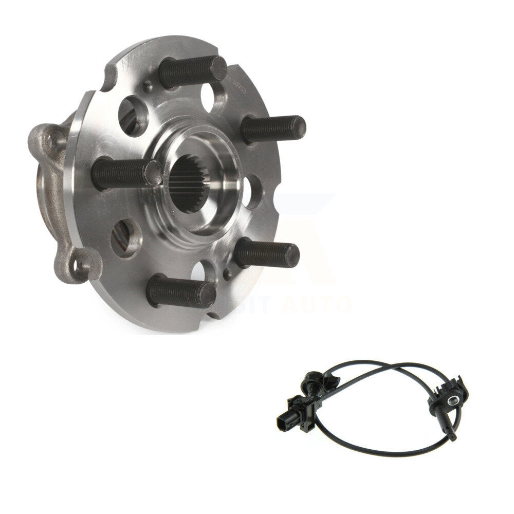 Wheel Hub Bearing Sensor Rear Kit For 2007-2013 Acura MDX 3.7L with 4-Wheel ABS