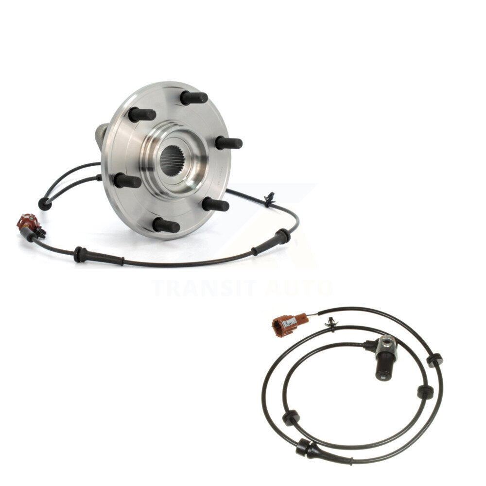 Wheel Hub Bearing And Extra ABS Sensor Rear Kit For Nissan Pathfinder