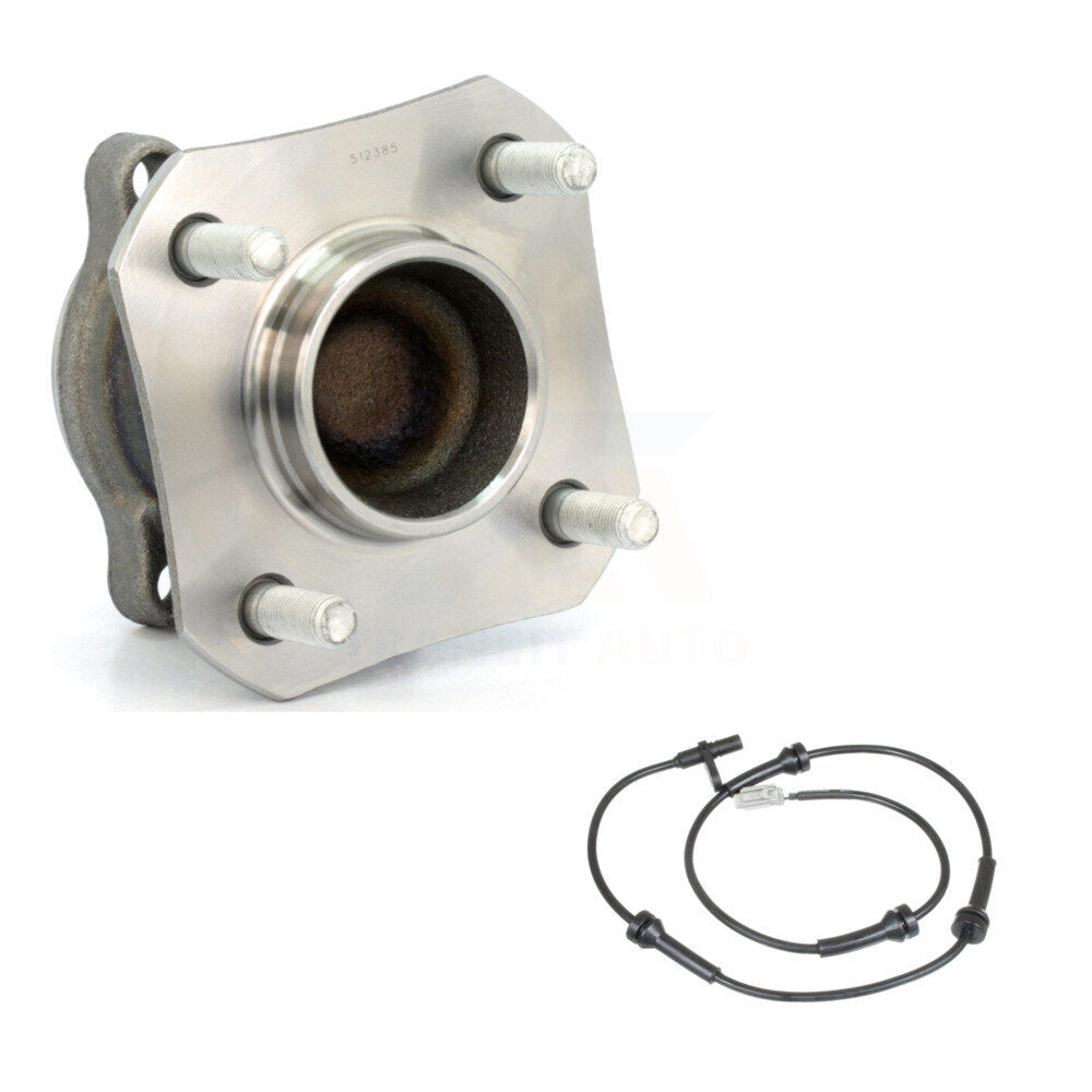 Wheel Hub Bearing & ABS Sensor Rear Kit For 2009 Nissan Sentra 2.0L with Non-ABS