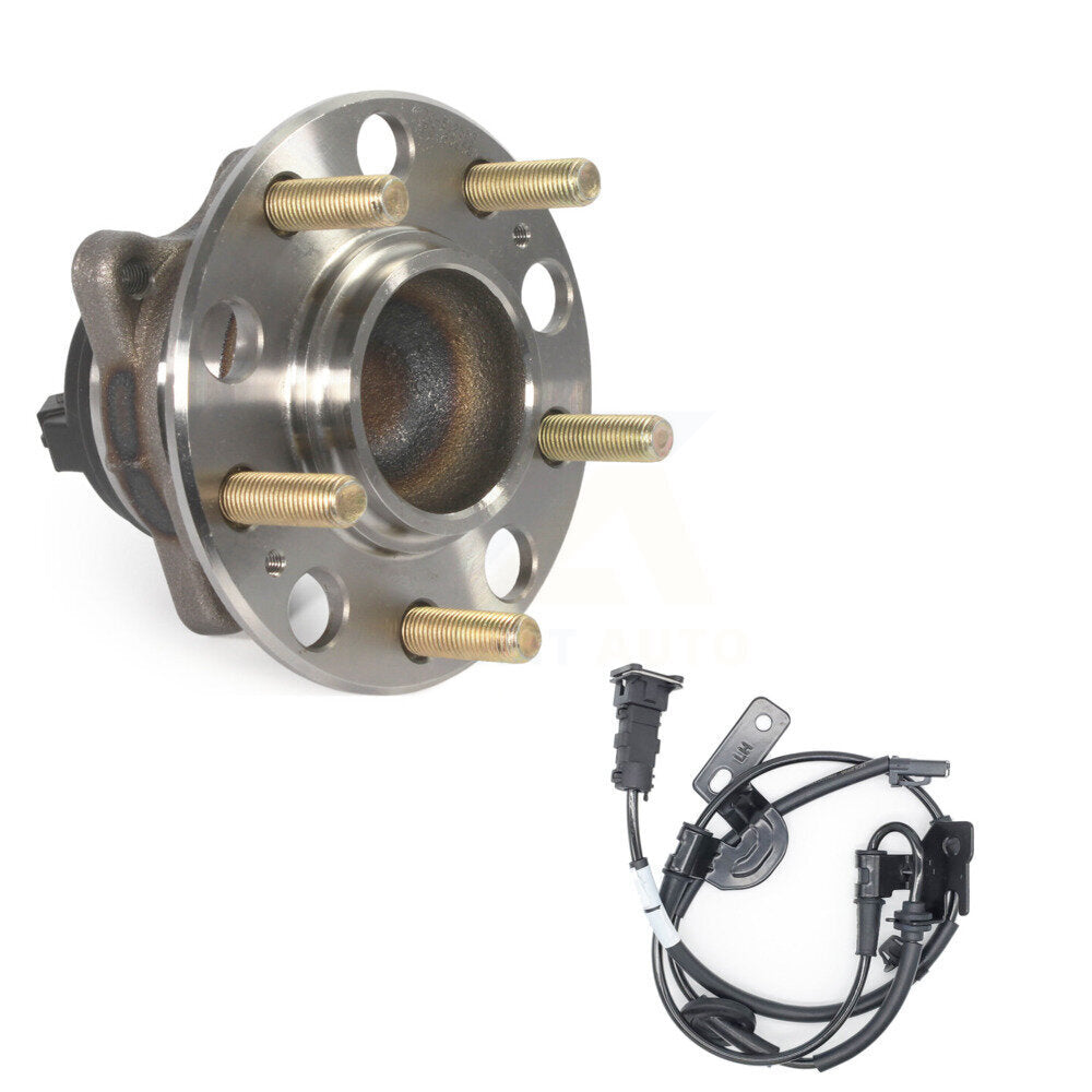 Wheel Hub Bearing And Extra ABS Sensor Rear Kit For Hyundai Sonata Kia Optima