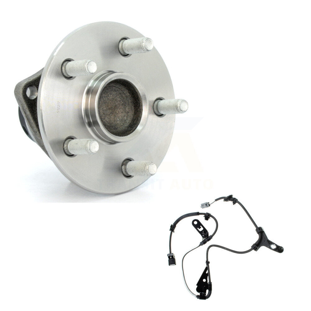 Wheel Hub Bearing & Extra Sensor Rear Kit For Toyota Corolla Matrix Pontiac Vibe