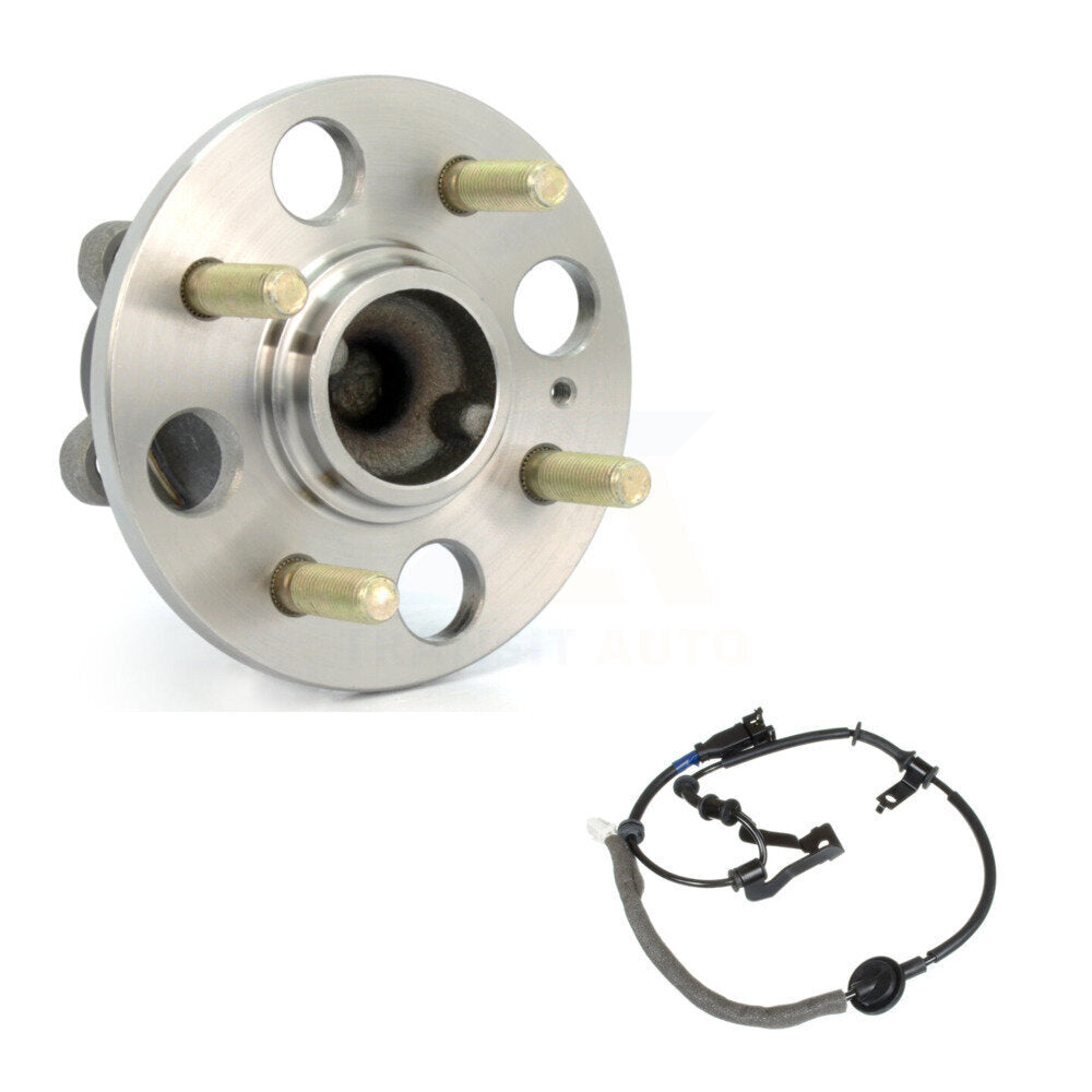 Wheel Hub Bearing Extra Sensor Rear Kit For 2006-2011 Hyundai Accent 4-Wheel ABS