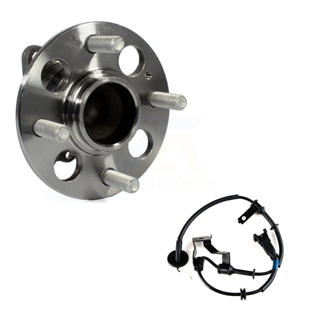 Wheel Hub Bearing And ABS Sensor Rear Kit For 2012 Kia Rio 1.6L with 4-Wheel