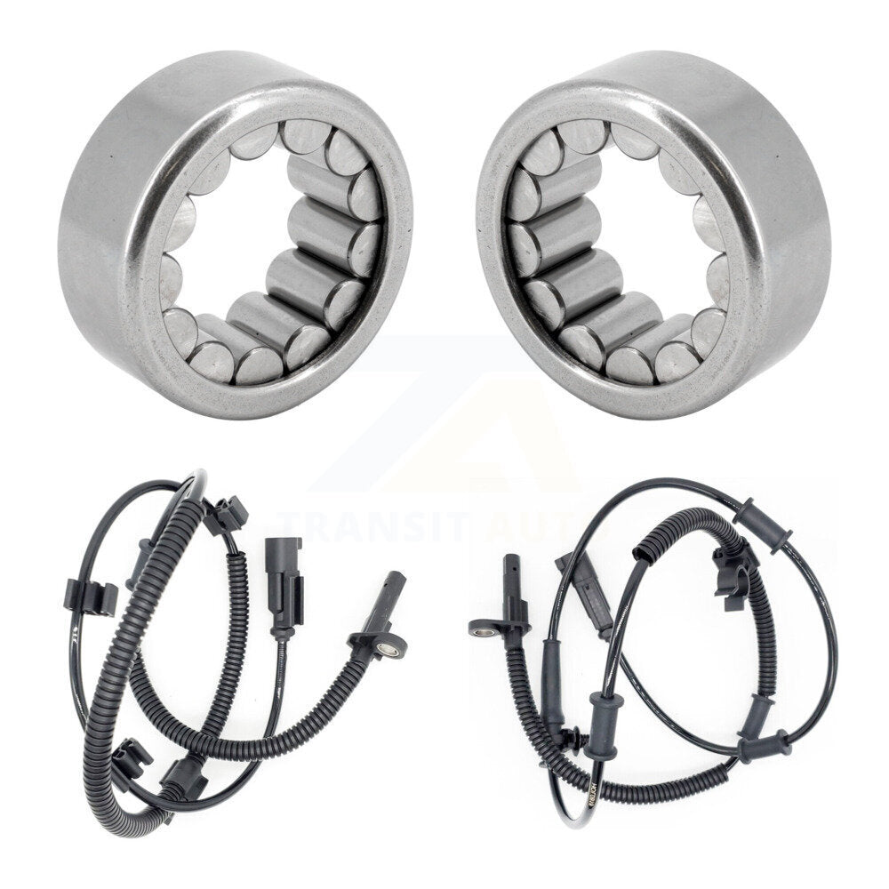 Wheel Bearing & Sensor Rear Kit For 11-14 Ford E-150 4.6L/5.4L with 4-Wheel ABS