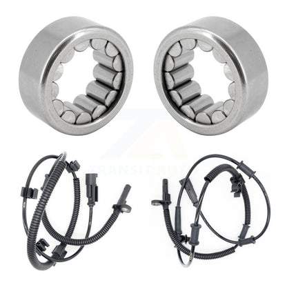 Wheel Bearing & Sensor Rear Kit For 11-14 Ford E-150 4.6L/5.4L with 4-Wheel ABS