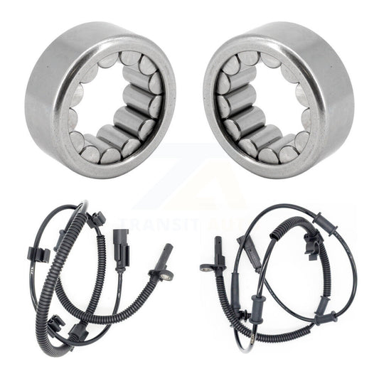 Wheel Bearing & Sensor Rear Kit For 11-14 Ford E-150 4.6L/5.4L with 4-Wheel ABS