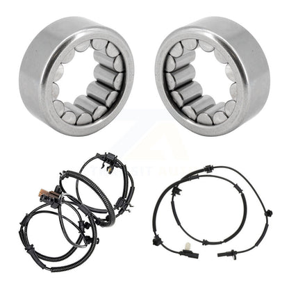 Wheel Bearing & Sensor Rear Kit For Ford F-150 SVT Raptor with 6.2L Harness