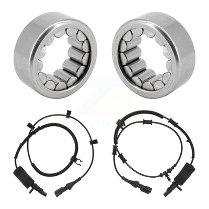 Wheel Bearing & Sensor Rear Kit For 09-10 Ford E-150 4.6L/5.4L with 4-Wheel ABS