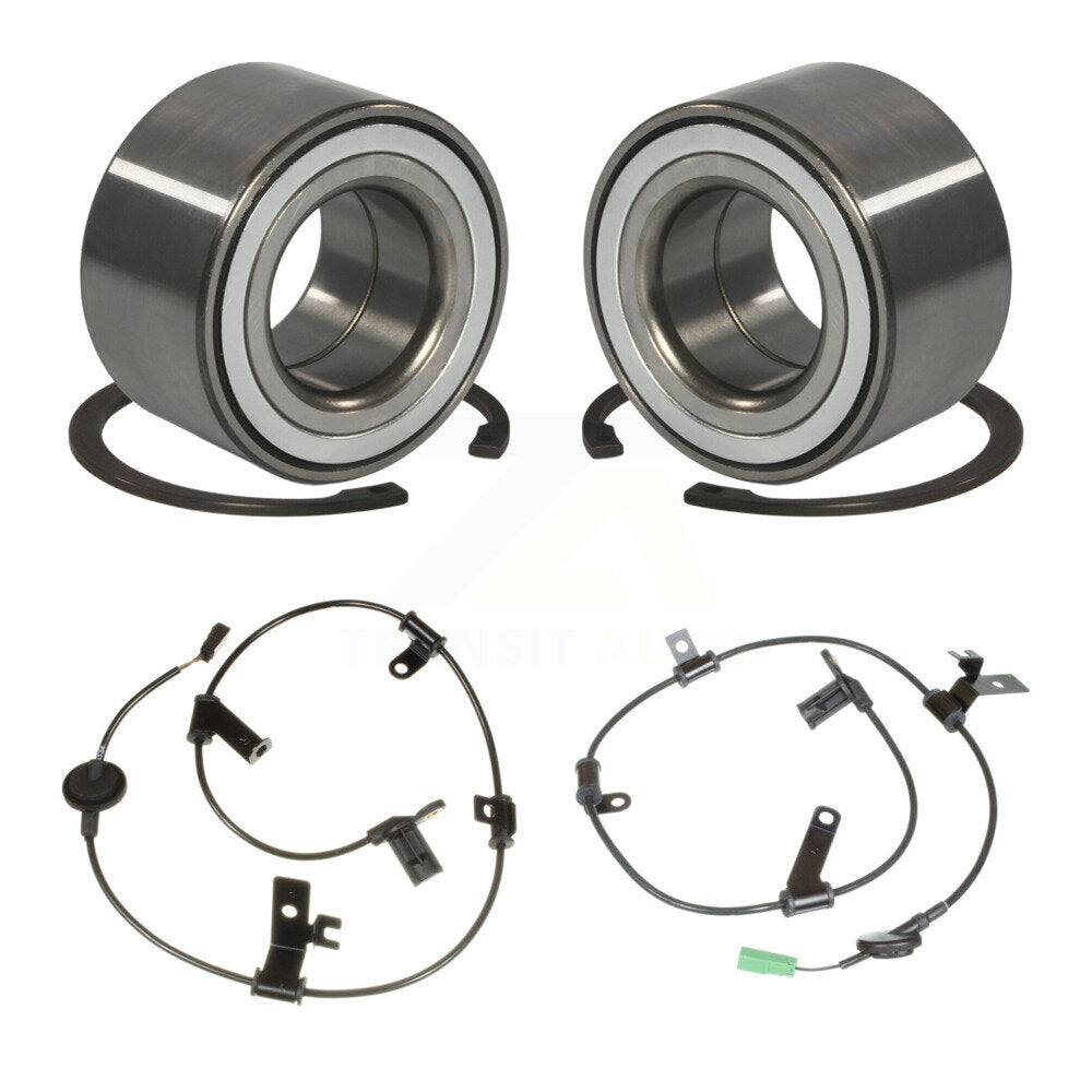 Wheel Bearing And ABS Sensor Rear Kit For Ford Escape Mazda Tribute