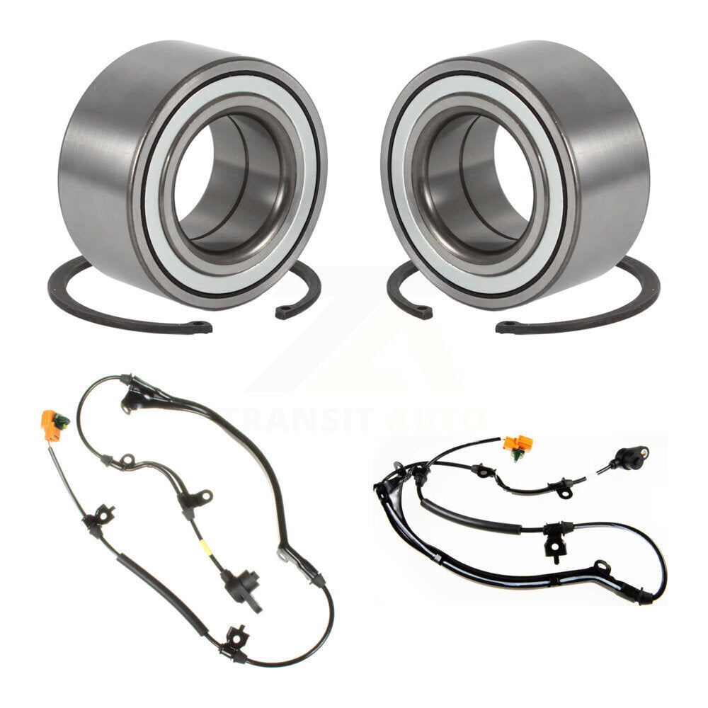 Wheel Bearing & Sensor Rear Kit For Honda Pilot Acura MDX 3.5L with 4-Wheel ABS