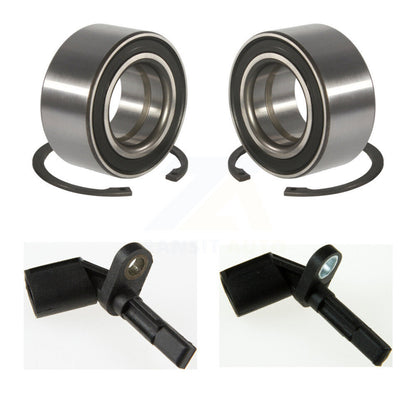 Wheel Bearing And ABS Sensor Rear Kit For Audi A4 Quattro