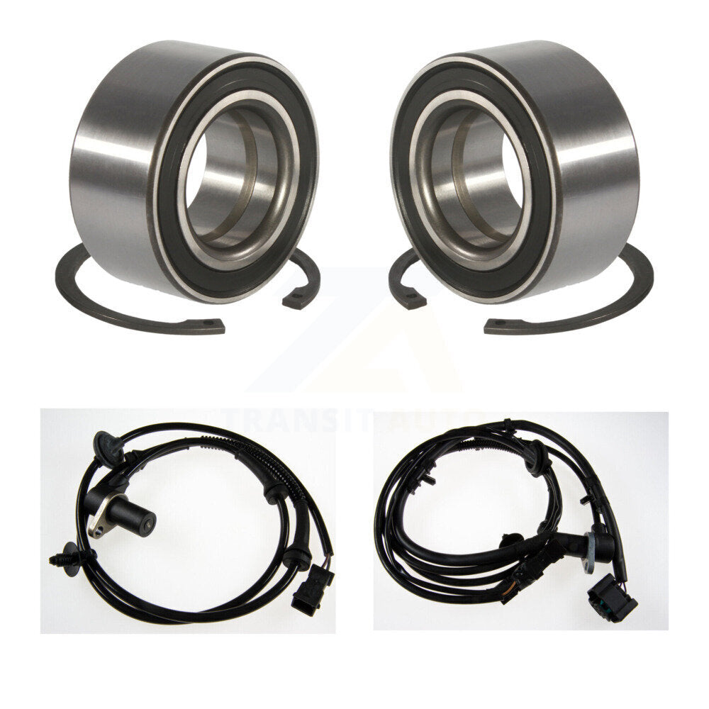 Wheel Bearing And ABS Sensor Rear Kit For Audi A4 Quattro