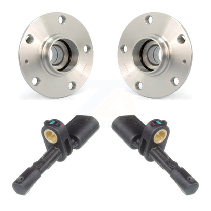 Wheel Hub Bearing And ABS Sensor Rear Kit For Volkswagen Golf SportWagen