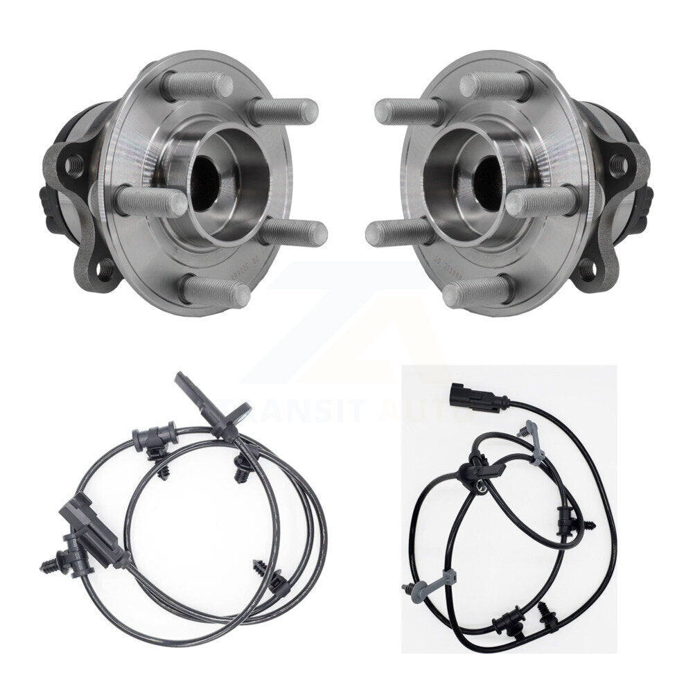 Wheel Hub Bearing And ABS Sensor Rear Kit For Ford Edge