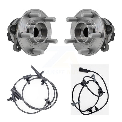 Wheel Hub Bearing And ABS Sensor Rear Kit For Ford Edge