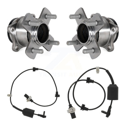 Wheel Hub Bearing And ABS Sensor Rear Kit For Honda Fit 1.5L with 4-Wheel