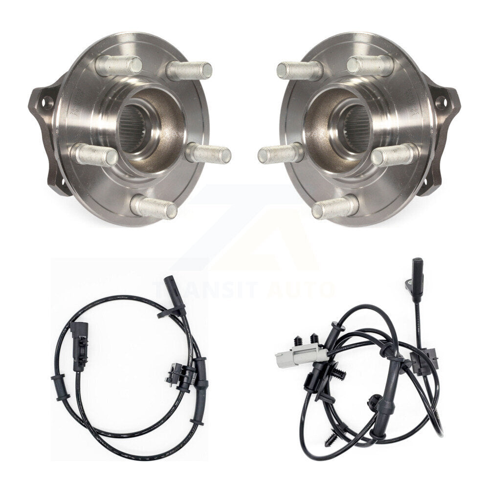 Wheel Hub Bearing ABS Sensor Rear Kit For Dodge Charger Challenger Chrysler 300
