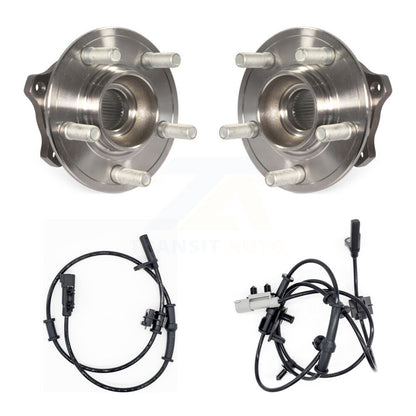Wheel Hub Bearing ABS Sensor Rear Kit For Dodge Charger Challenger Chrysler 300