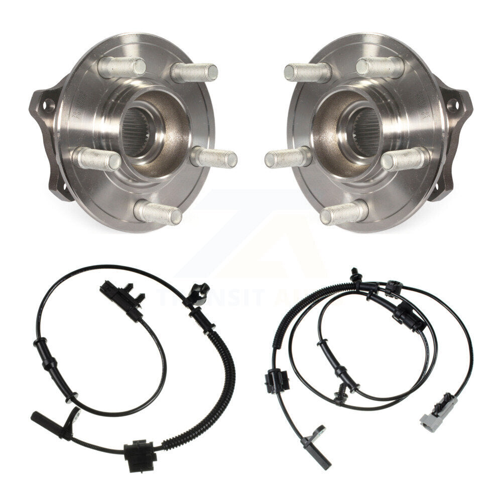 Wheel Hub Bearing ABS Sensor Rear Kit For Dodge Charger Challenger Chrysler 300