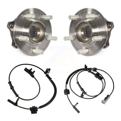 Wheel Hub Bearing ABS Sensor Rear Kit For Dodge Charger Challenger Chrysler 300