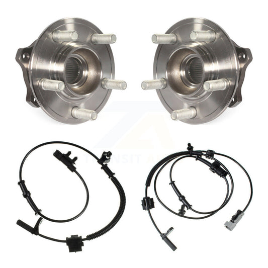 Wheel Hub Bearing ABS Sensor Rear Kit For Dodge Charger Challenger Chrysler 300