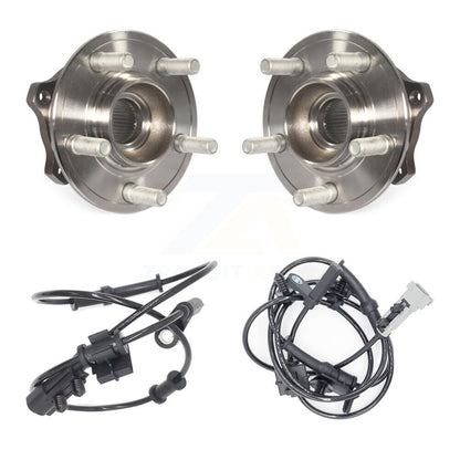 Wheel Hub Bearing ABS Sensor Rear Kit For Dodge Charger Challenger Chrysler 300