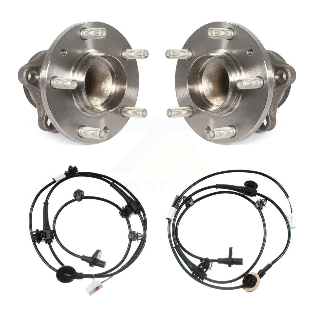 Wheel Hub Bearing And ABS Sensor Rear Kit For Mazda CX-9 with Harness