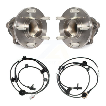 Wheel Hub Bearing And ABS Sensor Rear Kit For Mazda CX-9 with Harness