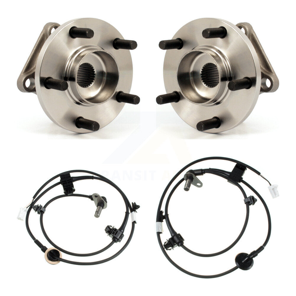 Wheel Hub Bearing And ABS Sensor Rear Kit For Mazda CX-9 with Harness