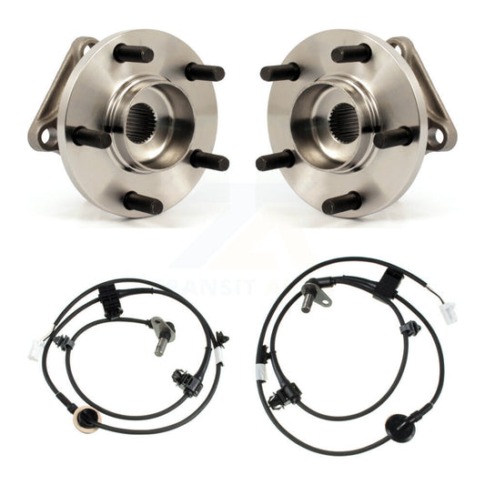 Wheel Hub Bearing And ABS Sensor Rear Kit For Mazda CX-9 with Harness