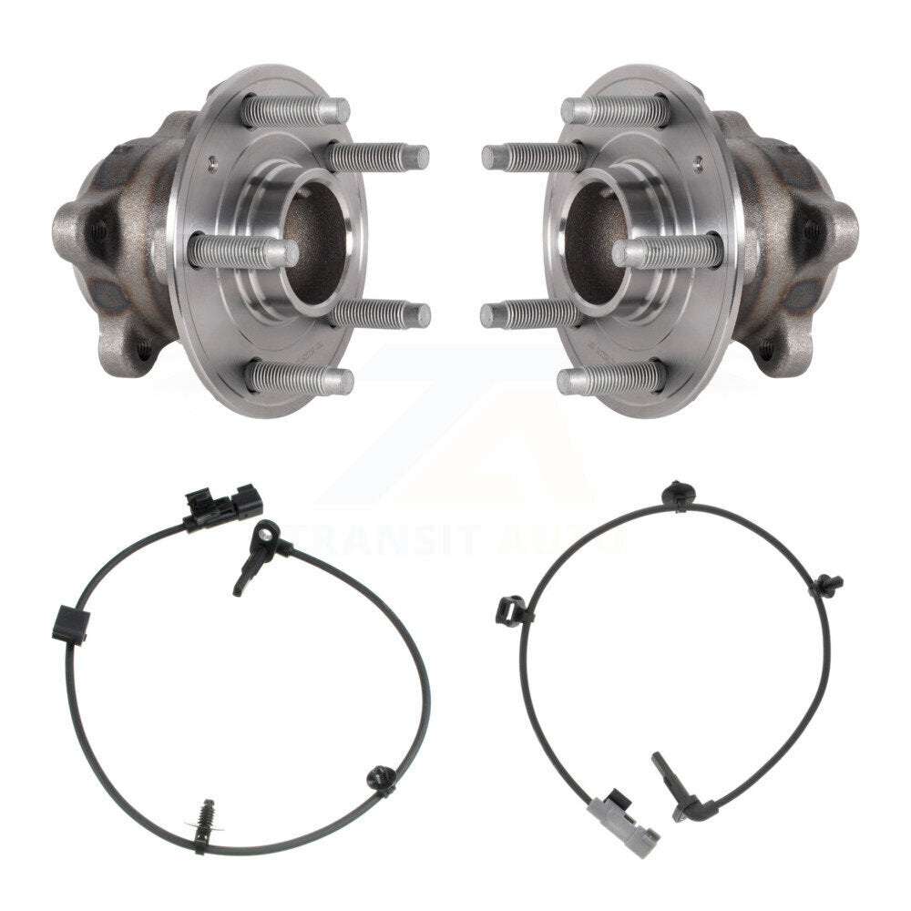 Wheel Hub Bearing And Extra ABS Sensor Rear Kit For Buick Encore Chevrolet Trax