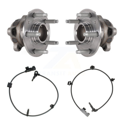 Wheel Hub Bearing And Extra ABS Sensor Rear Kit For Buick Encore Chevrolet Trax