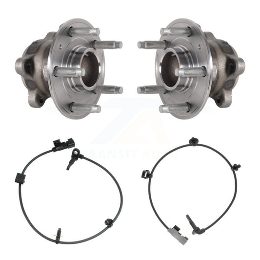 Wheel Hub Bearing And Extra ABS Sensor Rear Kit For Buick Encore Chevrolet Trax