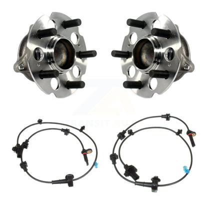 Wheel Hub Bearing Sensor Rear Kit For 11-17 Honda Odyssey 3.5L with 4-Wheel ABS