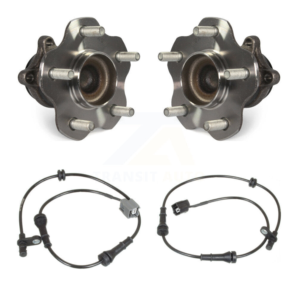 Wheel Hub Bearing And ABS Sensor Rear Kit For Nissan Sentra