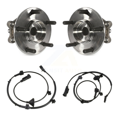 Wheel Hub Bearing & Sensor Rear Kit For 14-15 Mitsubishi Outlander with Harness