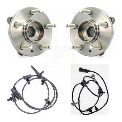 Wheel Hub Bearing And ABS Sensor Rear Kit For Ford Edge Lincoln MKX