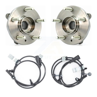 Wheel Hub Bearing And ABS Sensor Rear Kit For 2011 Ford Edge Lincoln MKX