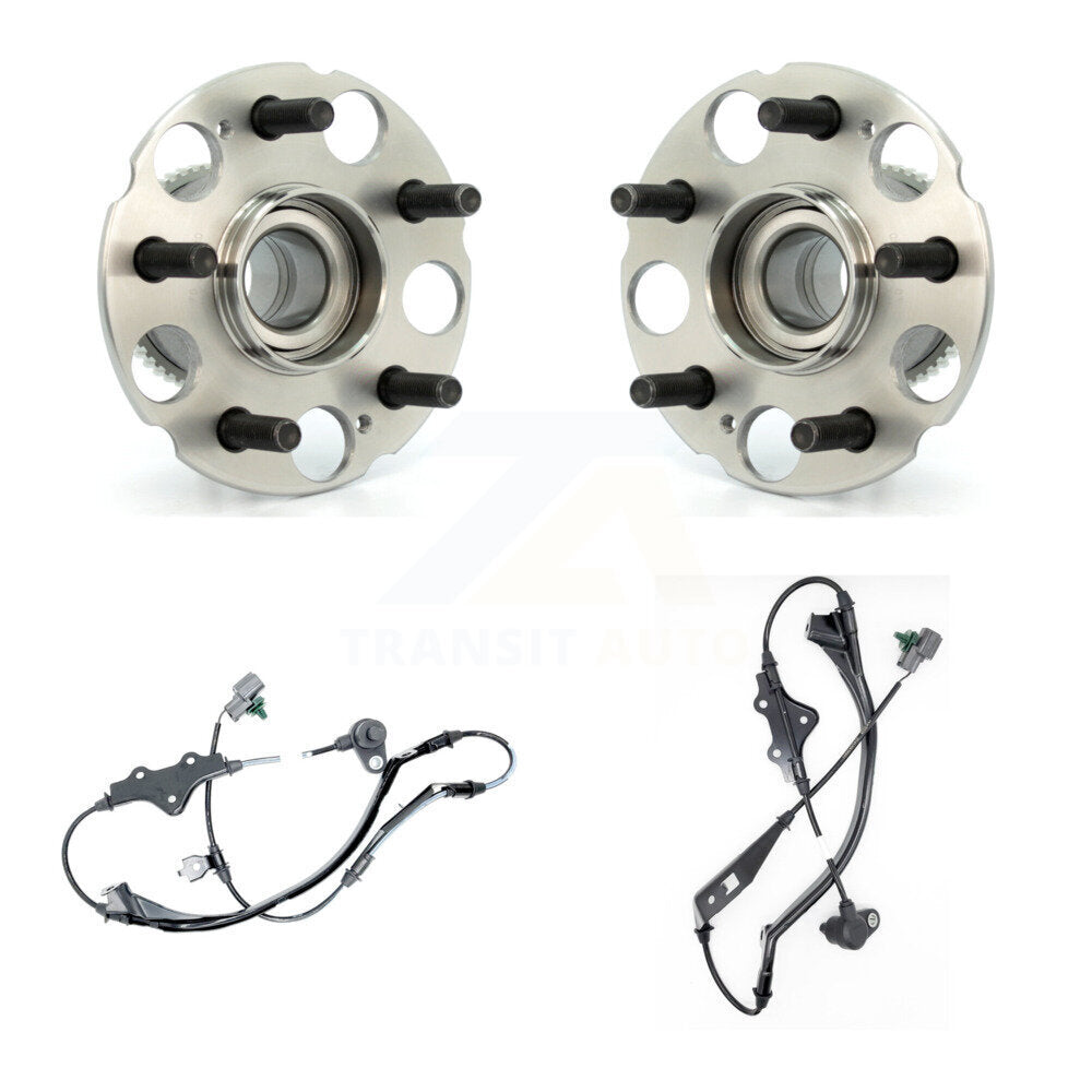 Wheel Hub Bearing Sensor Rear Kit For 02-04 Honda Odyssey 3.5L with 4-Wheel ABS